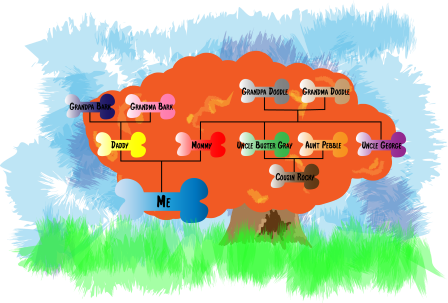 Boulder's family tree